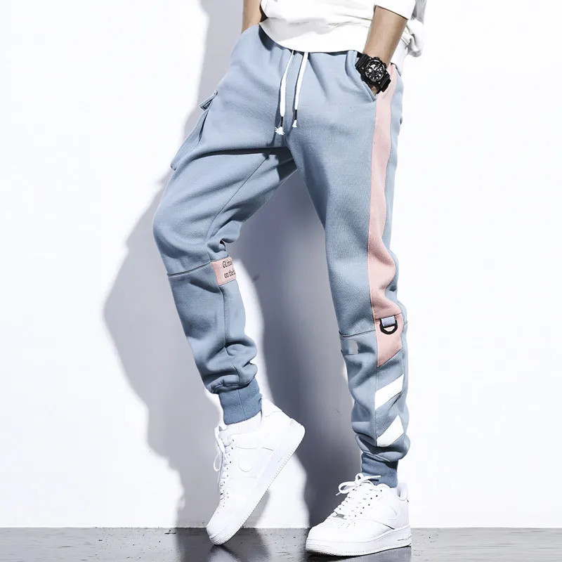 Men's braided trousers