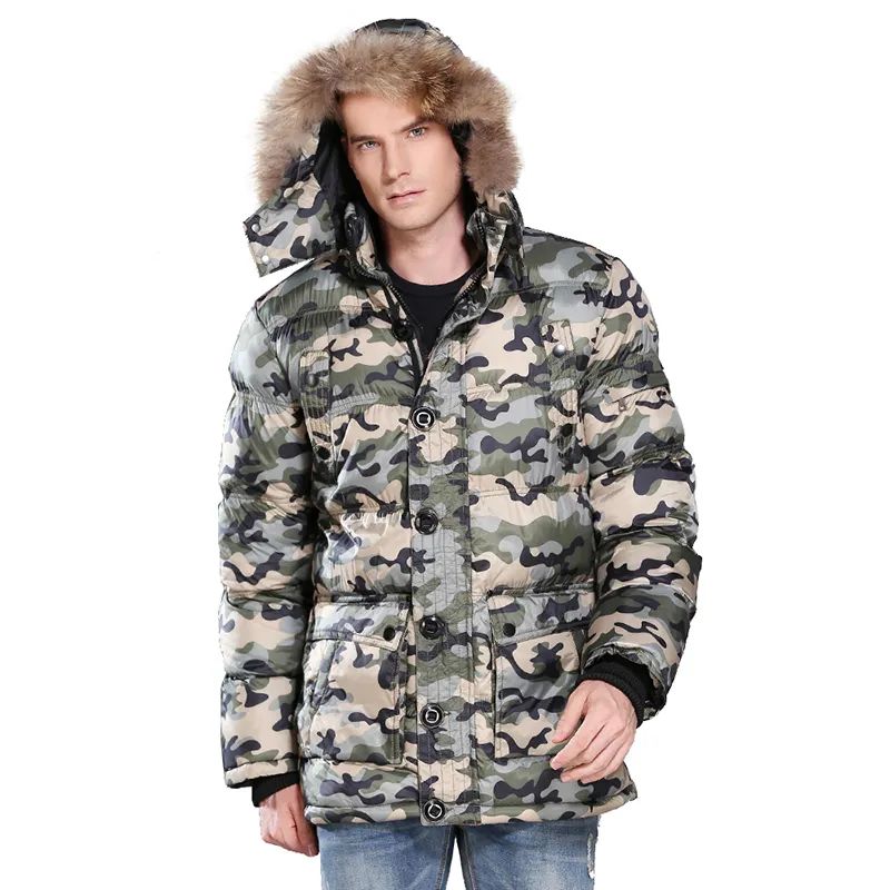 Winter Bubble Puffer Men's Jacket