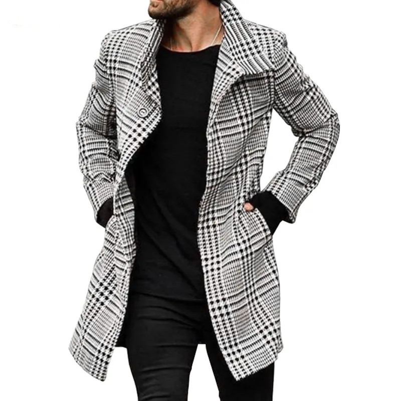men's  overcoat blend top jackets coat