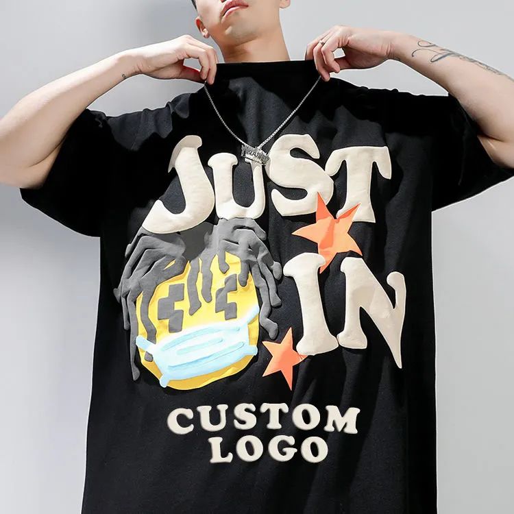 100% Cotton Custom Logo T-Shirt