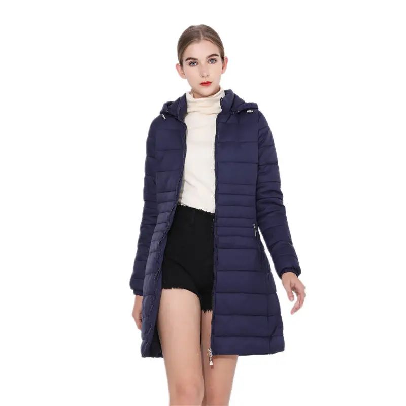 Fashion long women's jacket winter warm coat