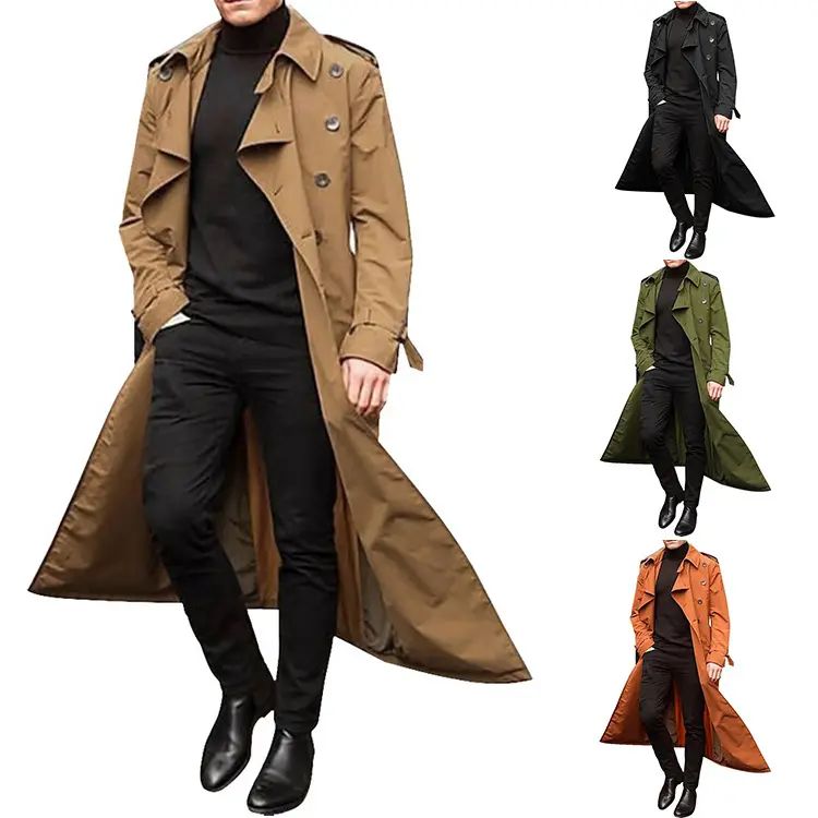 men's  overcoat blend top jackets coat