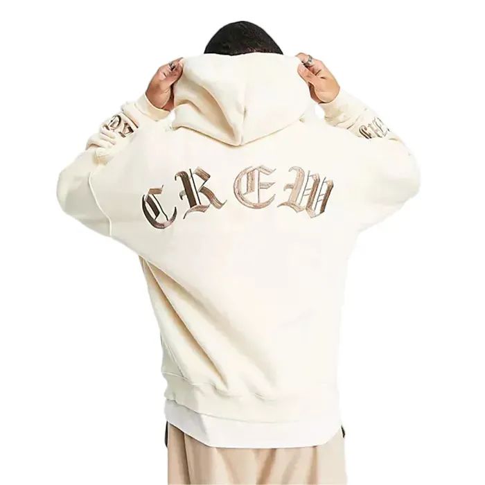 High Quality 100% Cotton Embroidery Hoodies