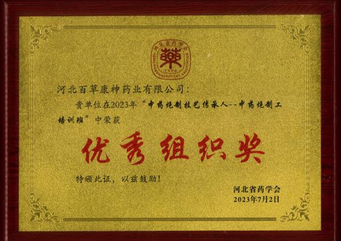 优秀组织奖 优秀组织奖