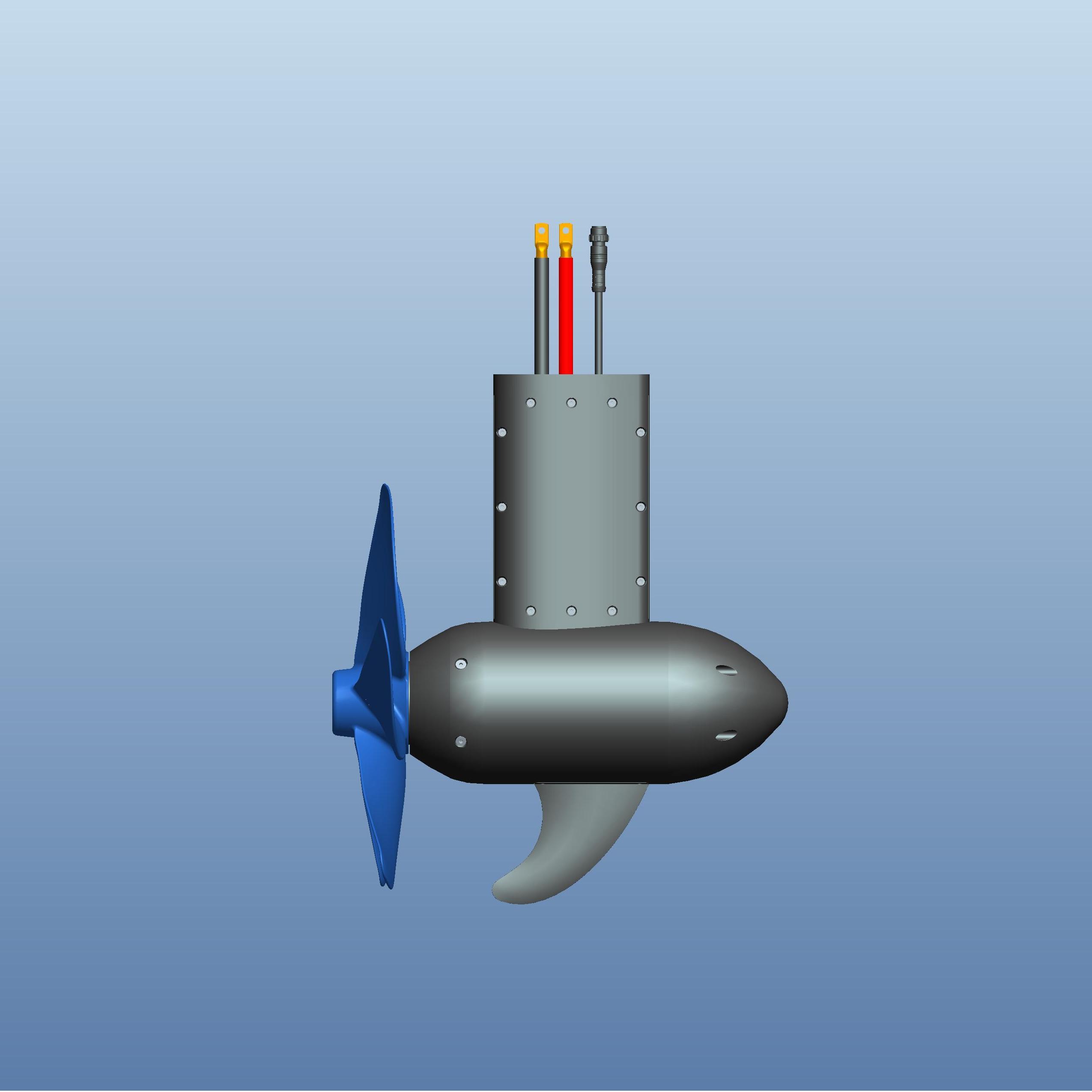 60V Electric POD Drive Motor 12KW