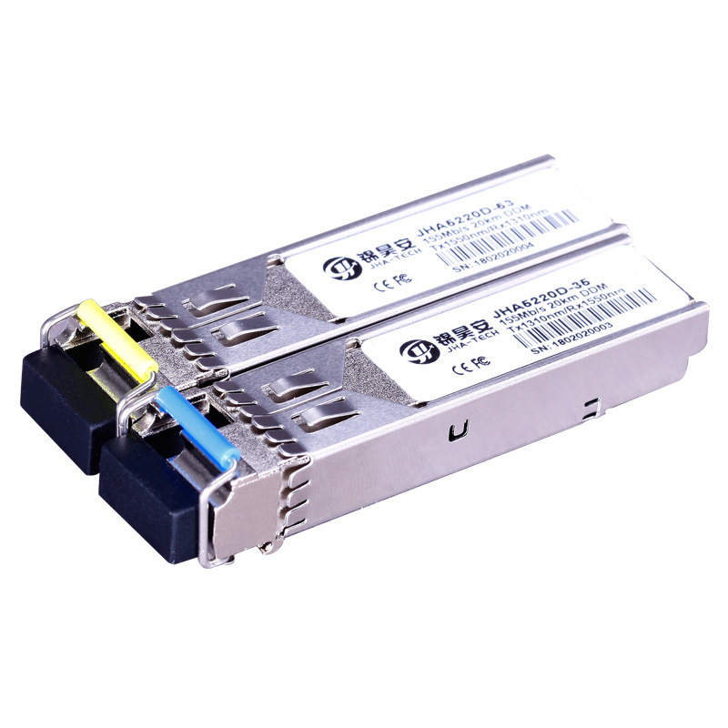 155M Single Mode 20Km DDM | Single Fiber SFP Transceiver JHA5220D-35