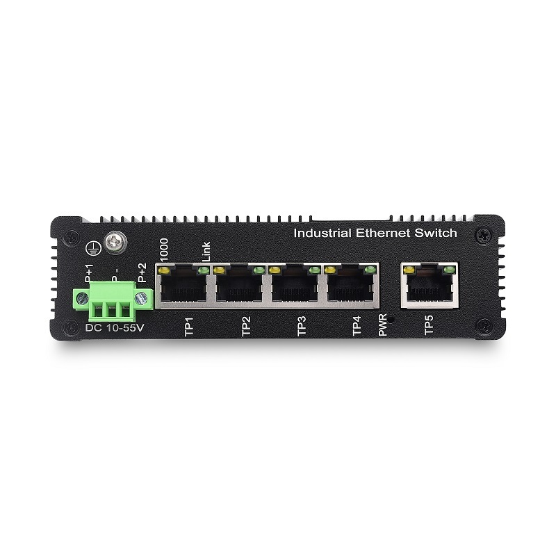 5 10/100/1000TX | Unmanaged Industrial Ethernet Switch JHA-IG05H