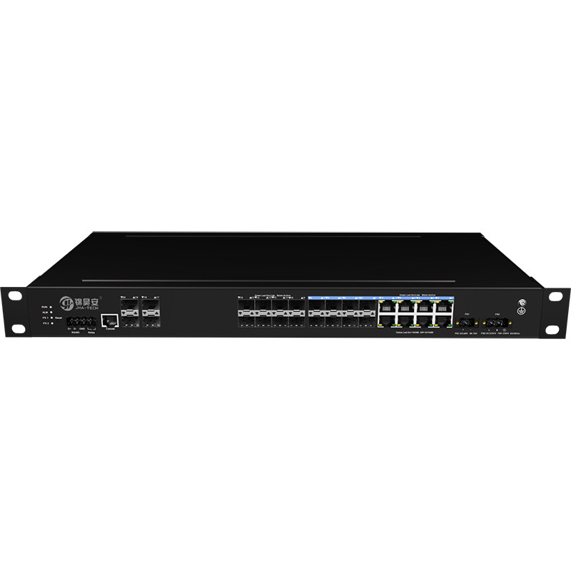 8*1000Base-X+8*1000M Combo Port  | Managed Industrial Ethernet Switch JHA-MIGS800C08-1U