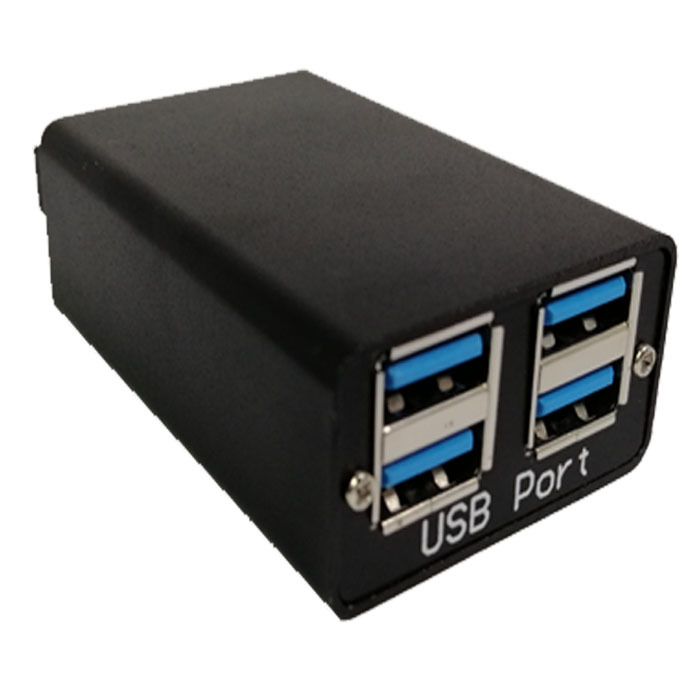 4 Port USB3.0 to Fiber Optic Converter JHA-DU300