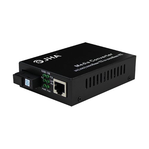 1 1000Base-X SFP Slot and 1 10/100/1000Base-T(X) USB Power Supply | Fiber Media Converte JHA-GS11U