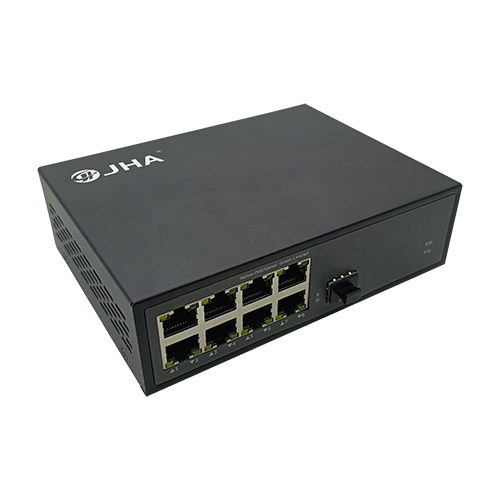 8*10/100/1000TX – 1*1000X SFP Slot | Fiber Ethernet Switch JHA-GS18