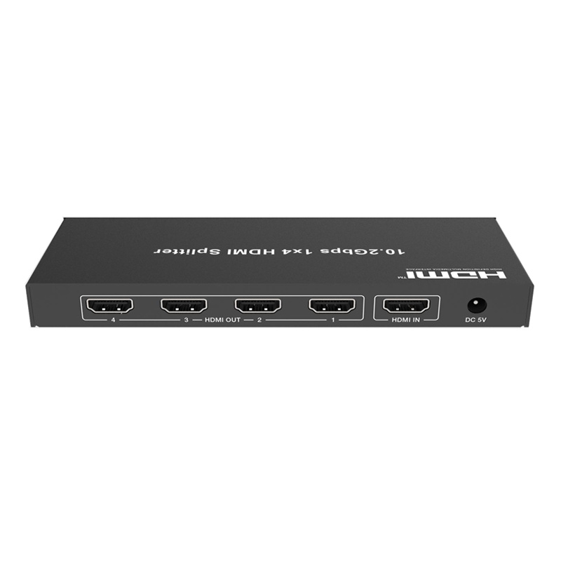 10.2Gbps 1×4 HDMI Splitter with EDID Management JHA-DHSP4