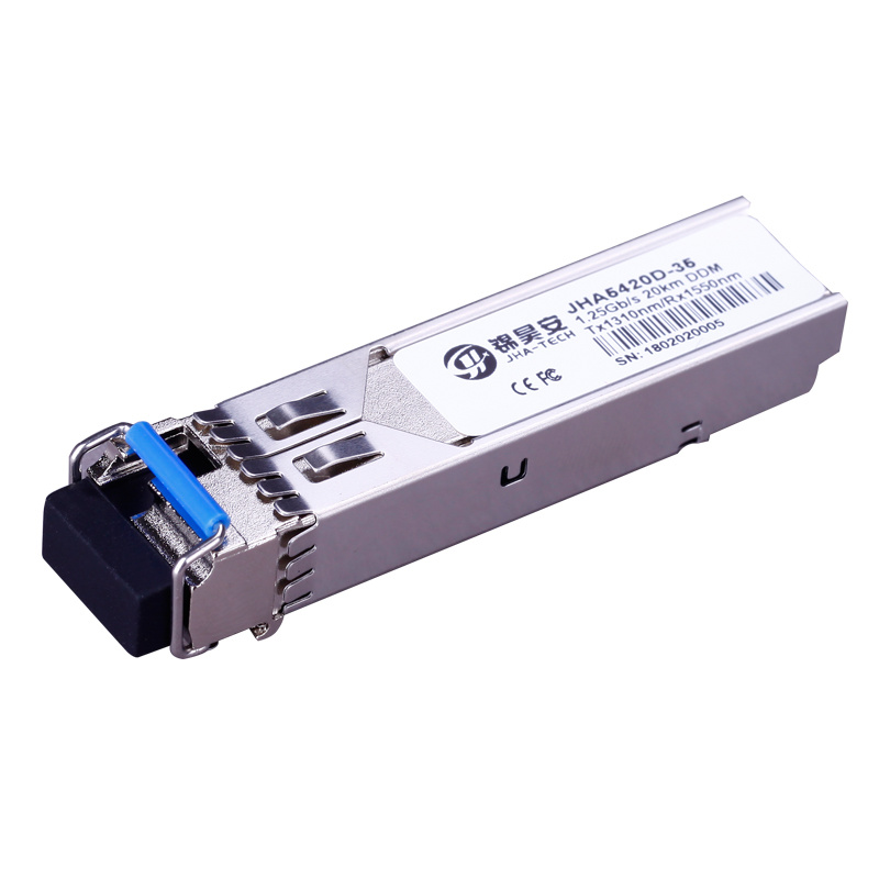 1.25G Single Mode 20Km DDM | Single Fiber SFP Transceiver,1310nm Tx/1550nm Rx JHA5420D-35