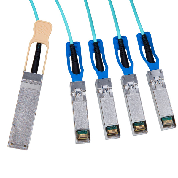 100-4*25G Active optical cabel (QSFP28-4*SFP28) JHA-QSFP28-4SFP28-100G-AOC