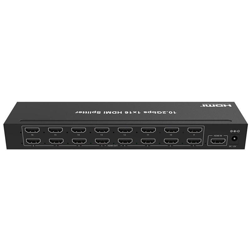 10.2Gbps 1×16 HDMI Splitter with EDID Management JHA-DHSP16