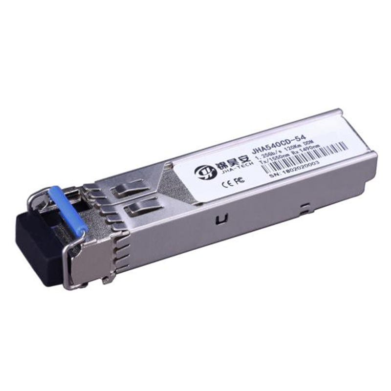 1.25G Single Mode 120Km DDM | 1550nm Tx/1490nm Rx, Single Fiber SFP Transceiver JHA540CD-54
