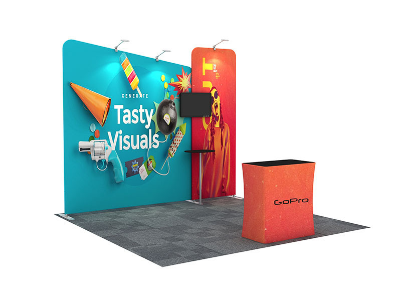 10ft Trade Show Booths 3x3-3