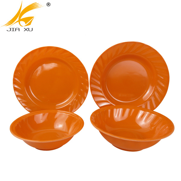 color melamine plate and bowl custom color plate and bowl wholesale