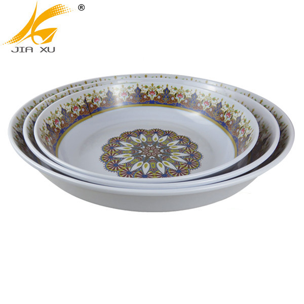melamine round bowl wholesale customized serving bowl custom design printing soup bowl