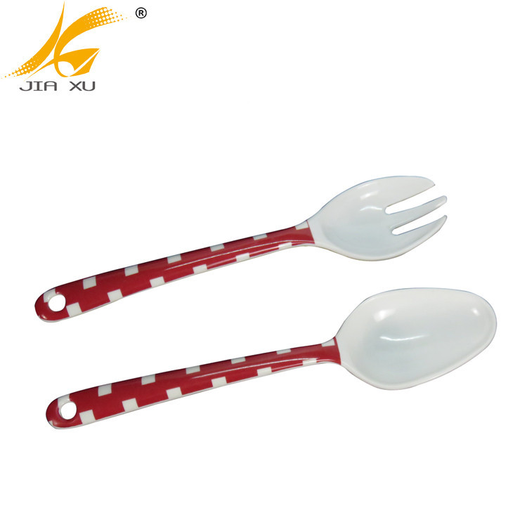 high quality melamine spoon, fork set melamine ware set factory price