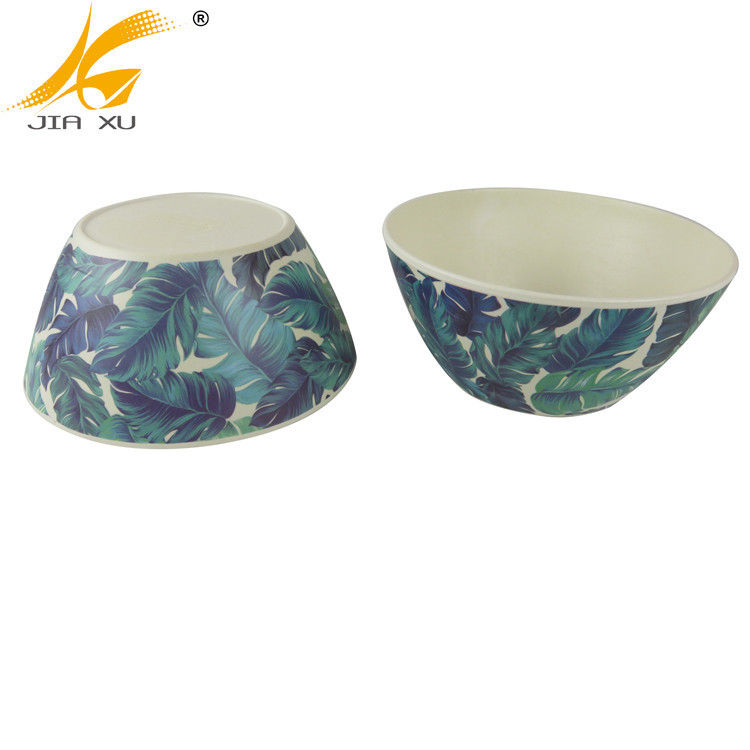 Bamboo melamine bowl wholesale bamboo fiber high quality tableware