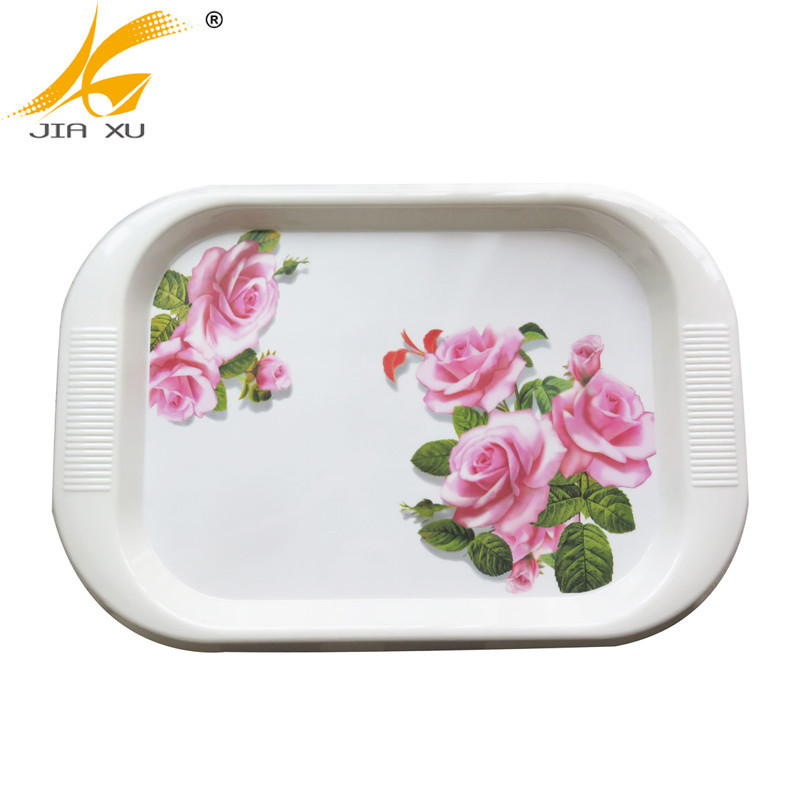 melamine rectangle tray custom design melamine serving tray factory price wholesale