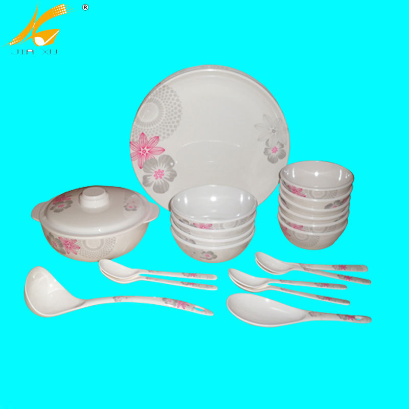 Melamine dinnerware set wholesale food grade melamine plate and bowl