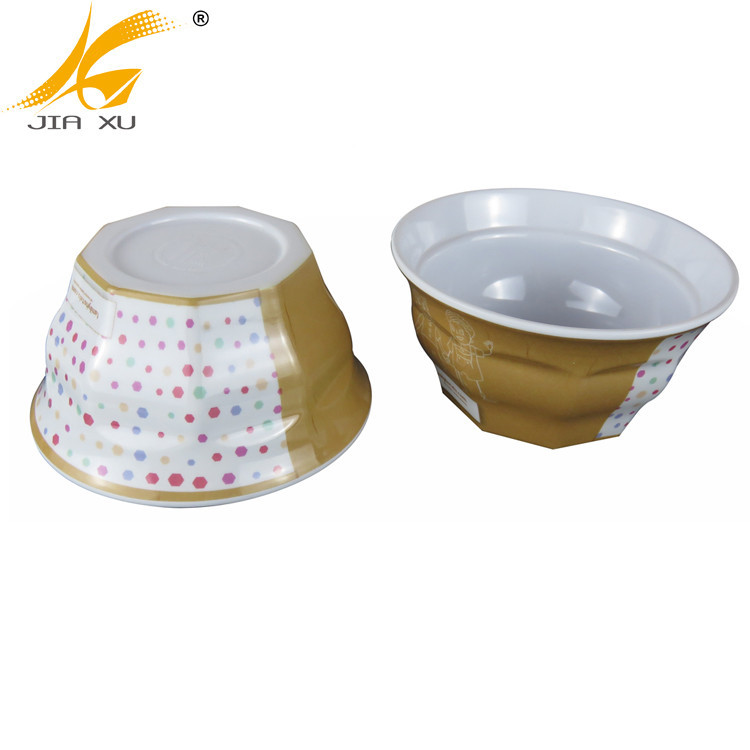 100% melamine 5 inch bowl with full printing high quality A5 melamine bowl from china