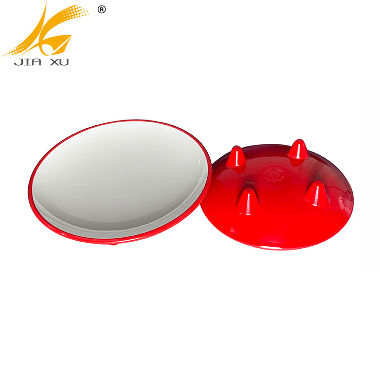 red and white melamine round deep plates color melamine tableware