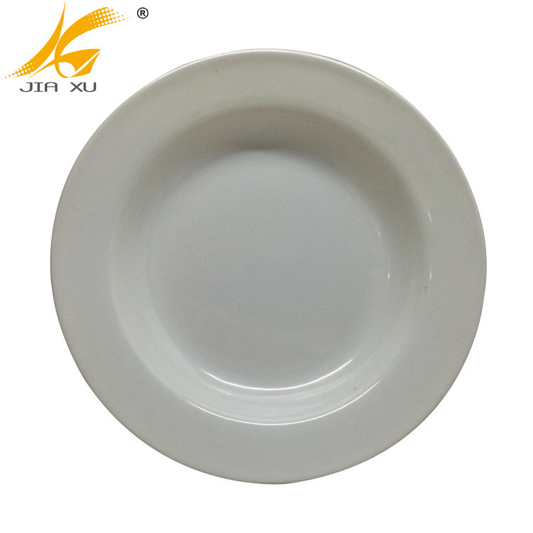 China Suppliers wholesale white round dinner plate latest products in market
