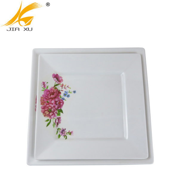 melamine plate custom design plate  wholesale