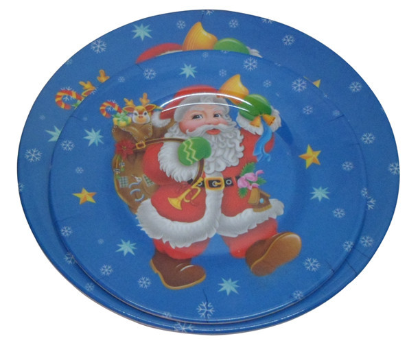 Best Selling Products Eco-Friendly Food Grade Safe christmas melamine plate