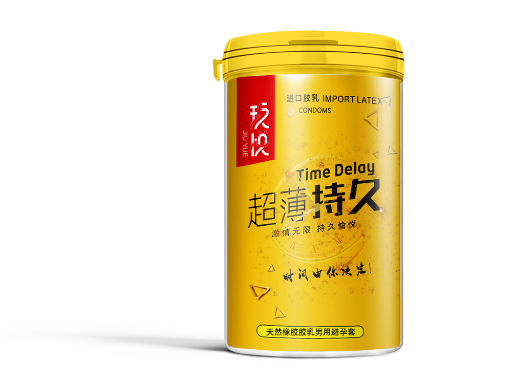 玖悅超薄持久天然橡膠膠乳男用避孕套10只裝