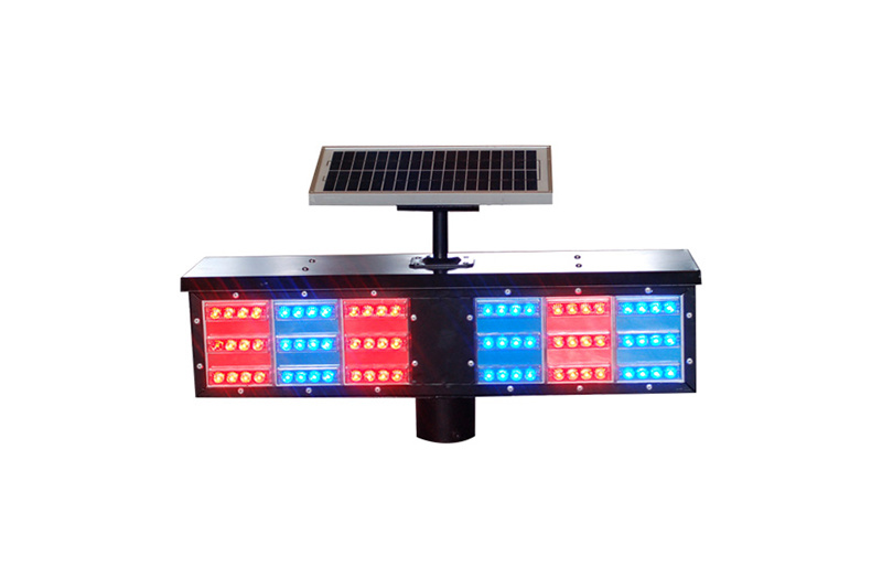 High Brightness Solar Flashing Warning Light
