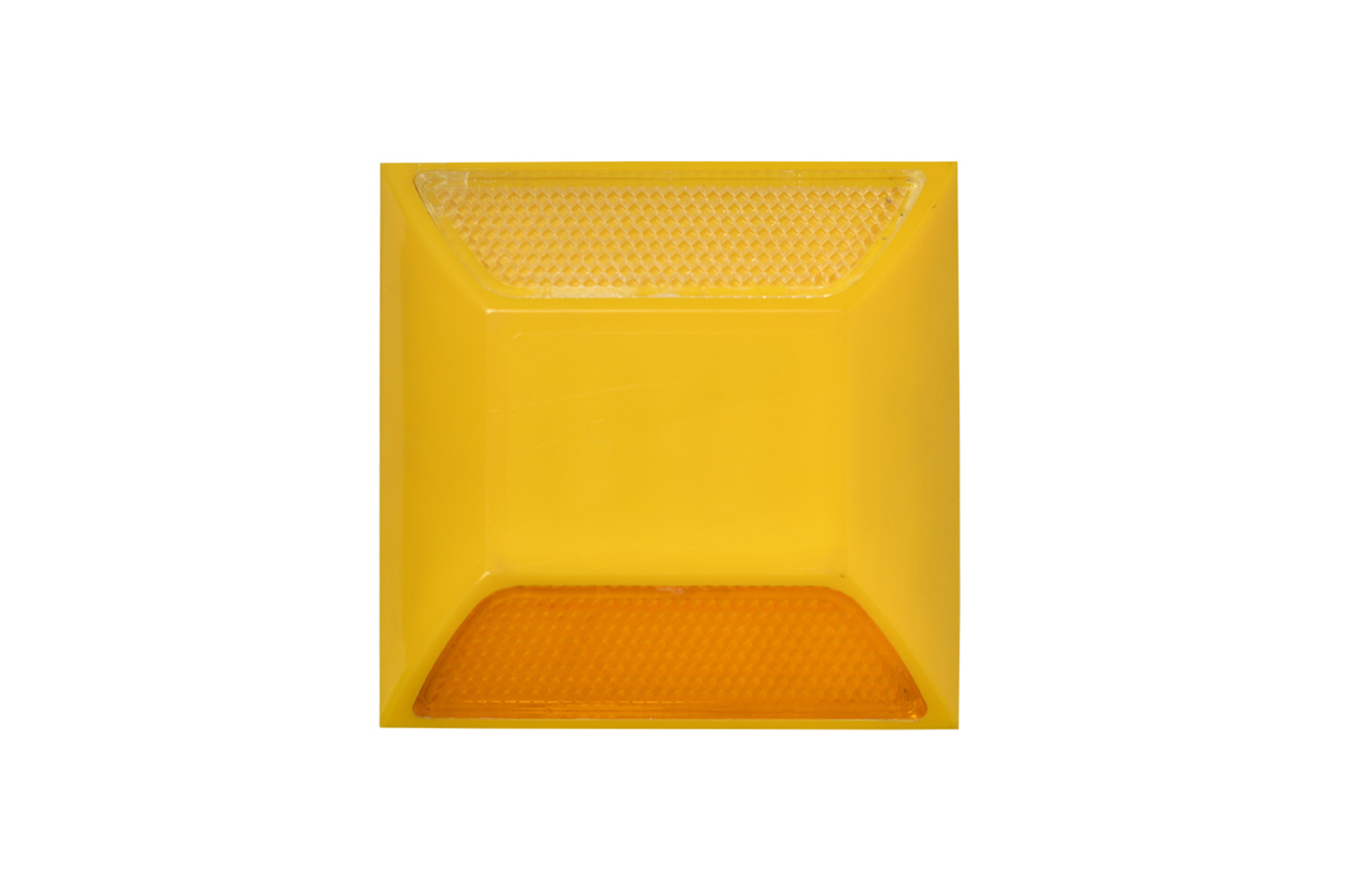 Plastic protruding road signs