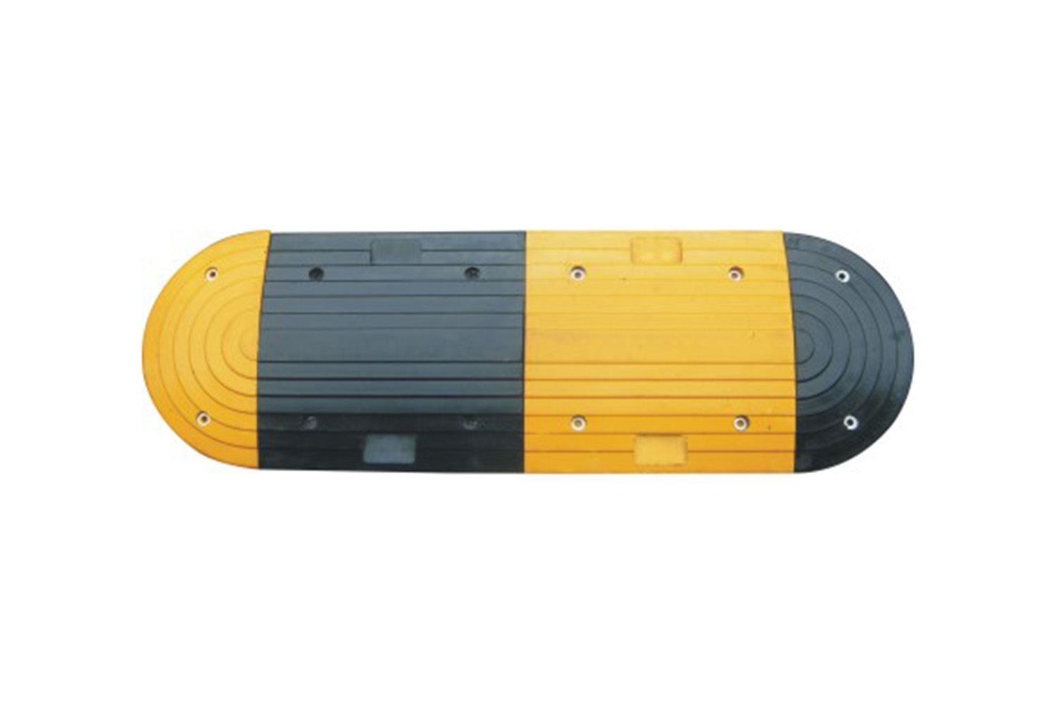 Rubber speed bump