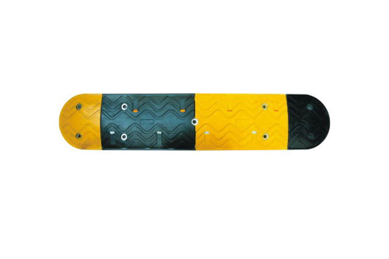 Rubber speed bump