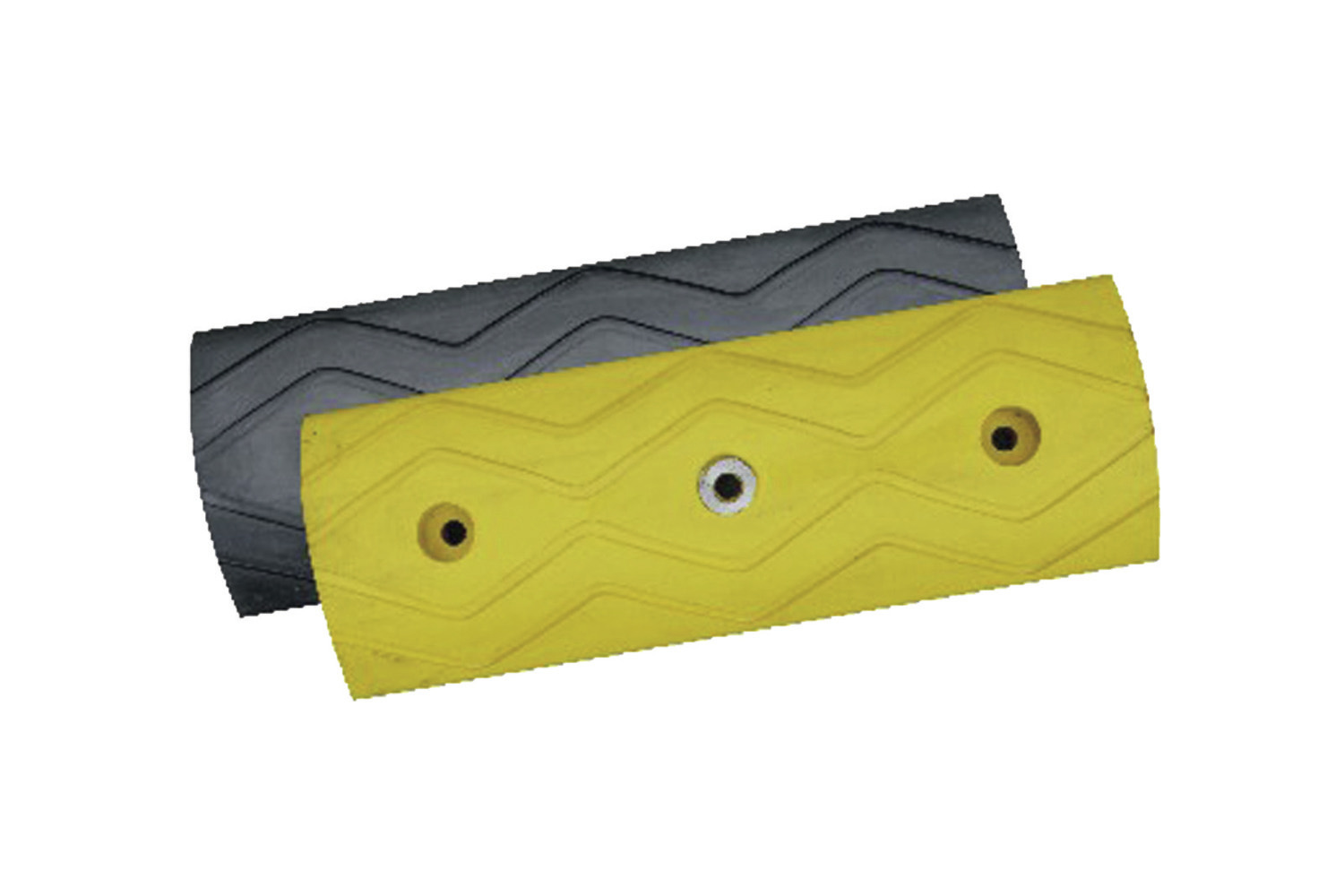 Rubber speed bump