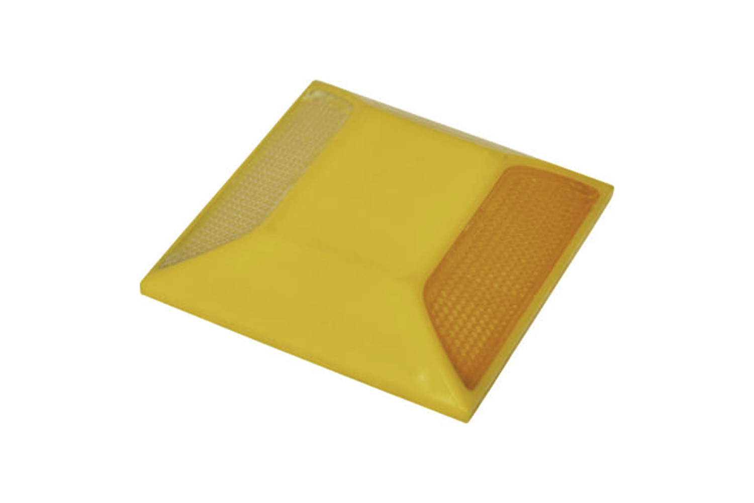 Plastic protruding road signs