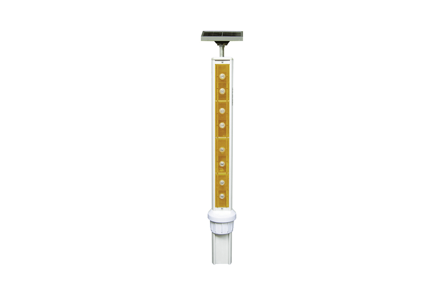 Solar-powered Column-type Edge Sightline Guidance Markers