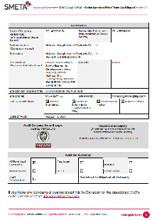 SMETA certificate