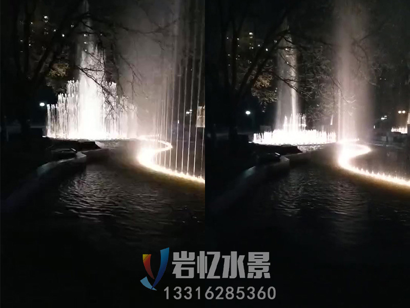 巖憶水景燈光音樂噴泉