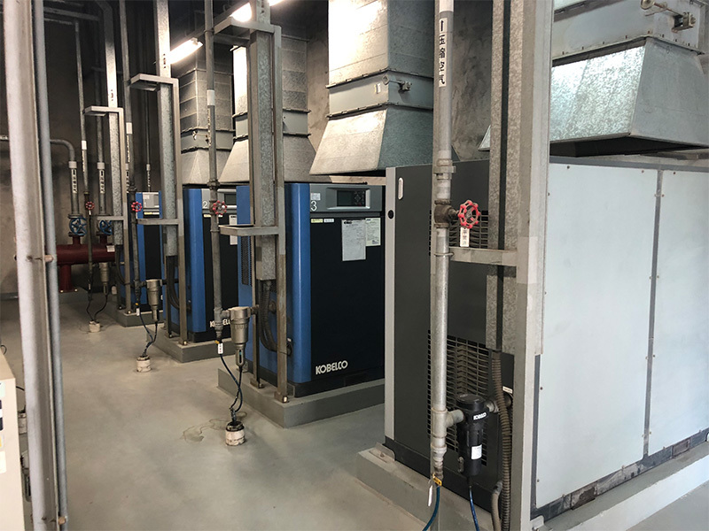 圧縮空気/蒸気設備システム 圧縮空気/蒸気設備システム