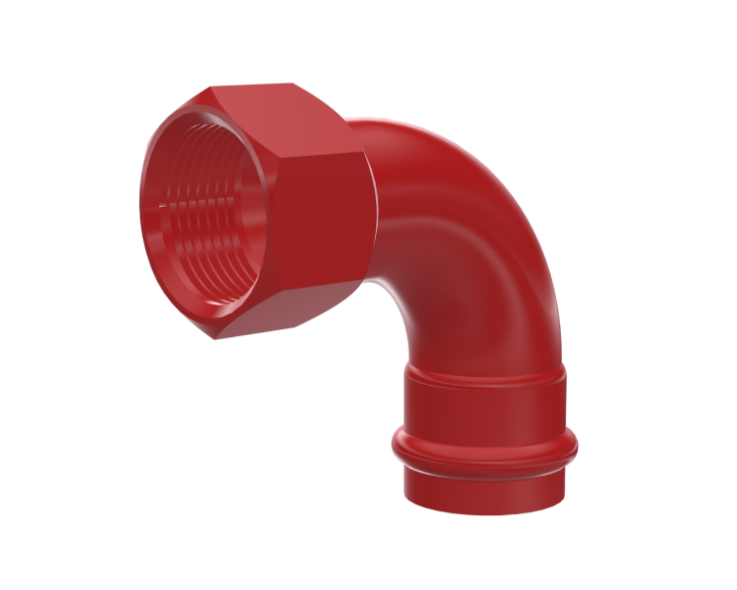 Female Thread 90° Equal Elbow