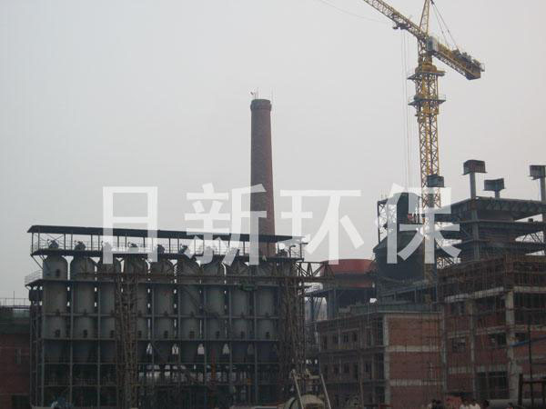 Dry dust removal system for 1080m³ blast furnace gas