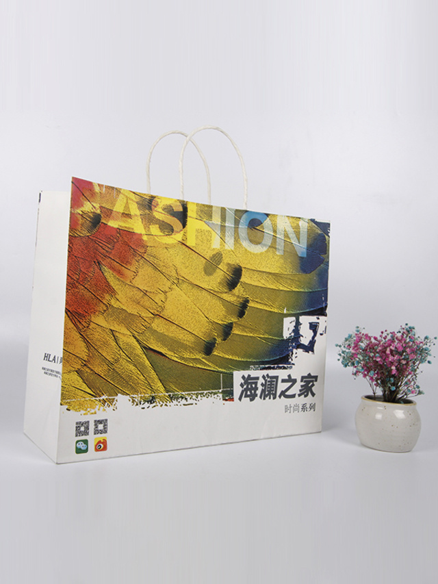 handmade paper bag