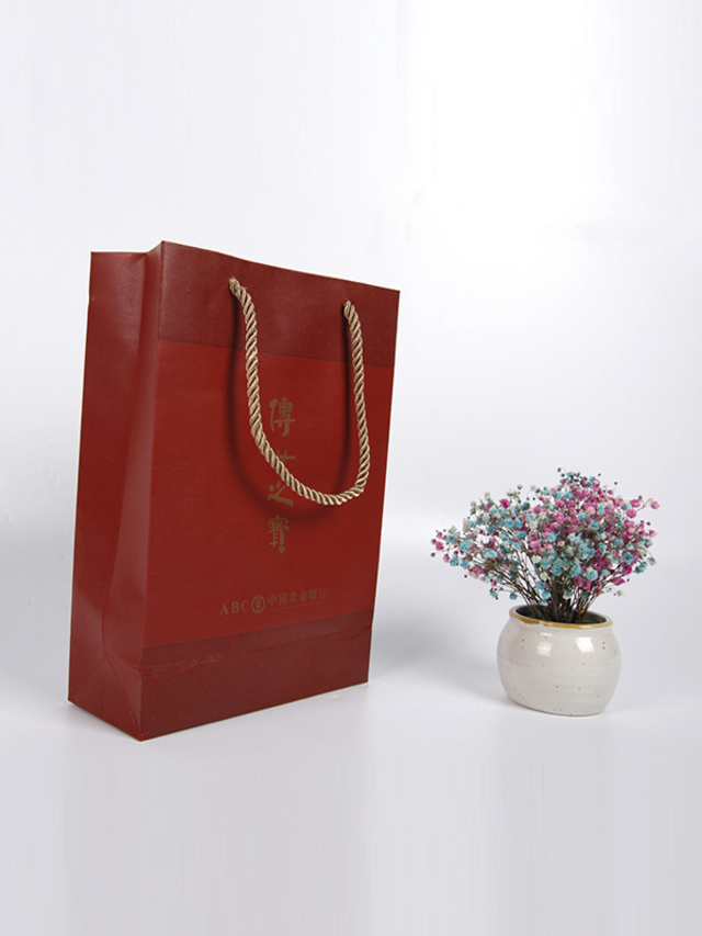 handmade paper bag