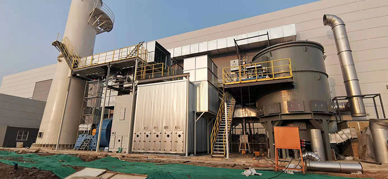 Intelligent VOCs waste gas treatment equipment system