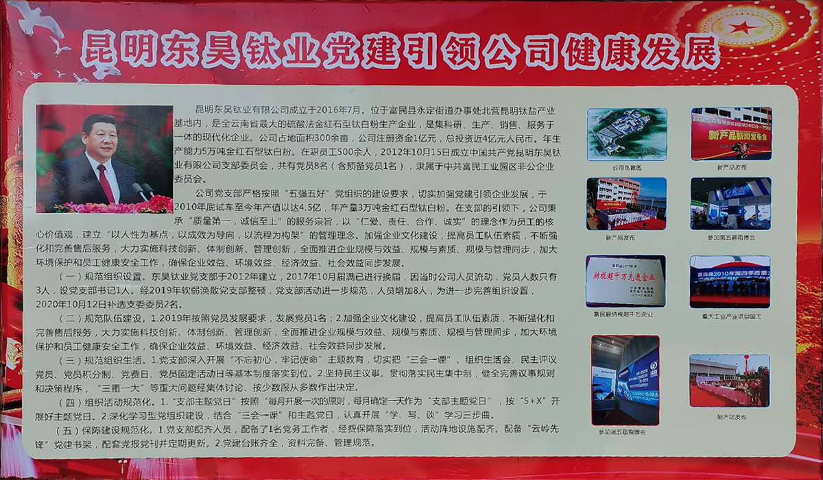 Party building of Kunming Donghao guides the healthy development of the Company