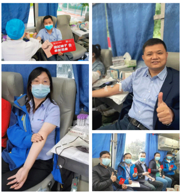 Limited Life, Unlimited Love. Voluntary blood donation activities of Winsen Technology